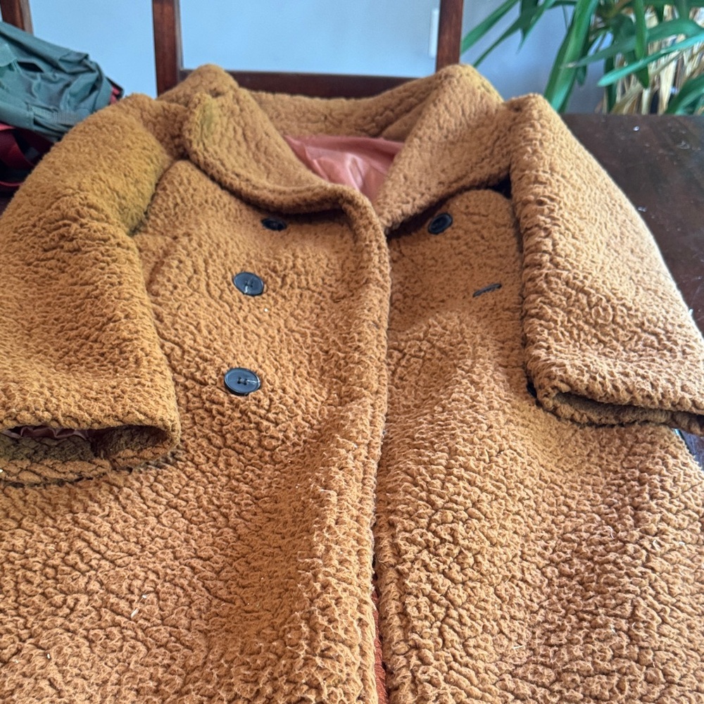 Cozy teddy bear Brown women’s Jacket